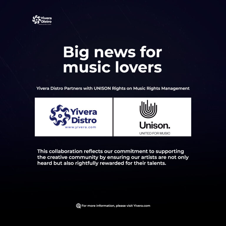 Yivera.com Partners with Unison to Enhance Royalties Collection for Artists